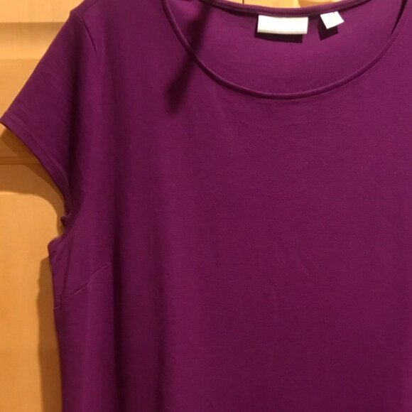 New York & Company Vibrant Purple Dress - Picture 4 of 6